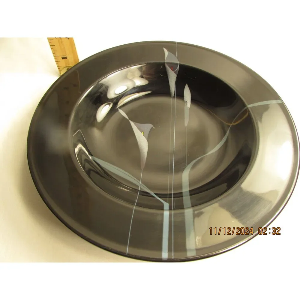 Mikasa Galleria FK701 Opus Black bowl replacement cala lily